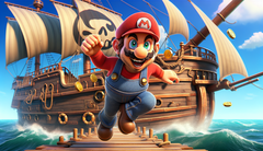 Nintendo sfodera le armi forti nella lotta contro la pirateria di Switch e chiede il rilascio dei dati degli utenti di Reddit. (Fonte immagine: DallE 3)