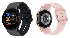 Galaxy Watch FE sarà offerto con diverse combinazioni di colori e cinturini rispetto al più vecchio ma tecnicamente simile Galaxy Watch4. (Fonte immagine: Samsung via Sudhanshu Ambhore)