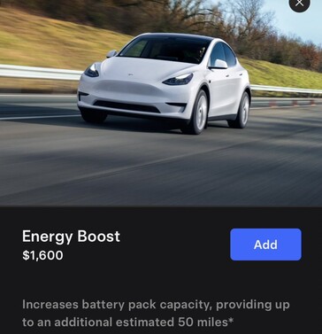 L'offerta di Tesla Model Y RWD per l'aumento dell'autonomia