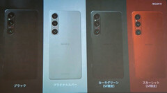 Sony offrirà l&#039;Xperia 1 VI con quattro opzioni di colore, almeno in alcuni mercati. (Fonte immagine: @MTRU_blog)