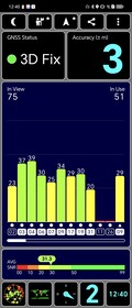 Ricezione GPS all'aperto