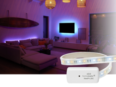 La striscia luminosa Homematic IP Smart Home è ora disponibile per l&#039;acquisto. (Fonte: Homematic IP)