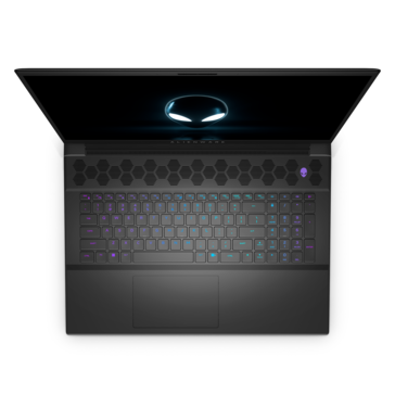 Tastiera Alienware m18 R2 (immagine via Dell)