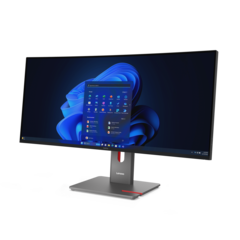 Il P34WD-40 è un monitor widescreen con una frequenza di aggiornamento variabile. (Fonte immagine (per tutti): Lenovo)