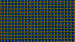 L'array di sub-pixel del display di copertura