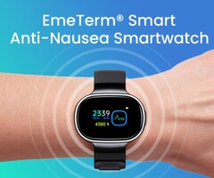 WAT Medical lancia lo smartwatch anti-nausea EmeTerm Smart su Indiegogo. (Fonte: WAT Medical)