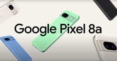 Il Pixel 8a è l&#039;ultimo della serie Pixel A e il primo modello con 256 GB di memoria. (Fonte immagine: Google)