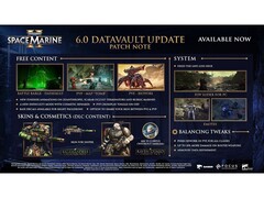 L&#039;aggiornamento di Space Marine 2 aggiunge una nuova difficoltà, una nuova mappa PvP e altro ancora (Fonte: Saber Interactive/Focus Entertainment)