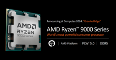 I processori desktop Ryzen 9000 di AMD saranno in vendita il mese prossimo (immagine via AMD)