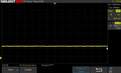 50% di luminosità: Nessun PWM