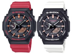 Gli orologi Casio G-Shock GA-B2100CD sono disponibili in due colori distinti, ispirati alle creature in pericolo che rappresentano. (Fonte: G-Central)