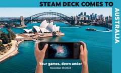 Valve ha iniziato a vendere lo Steam Deck in Australia (fonte immagine: Valve)