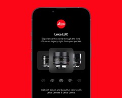 Leica porta numerose simulazioni di obiettivi sull&#039;iPhone Apple. (Immagine: Leica)