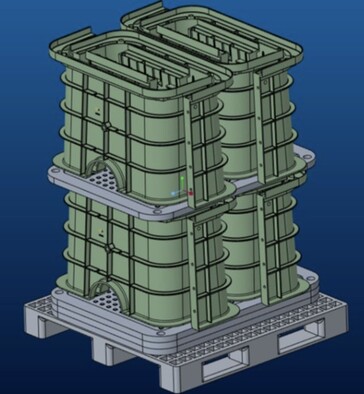 Schemi di fondazione del nuovo compressore