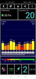 GPS Test accanto alla finestra