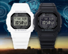 Casio G-Shock GW-5000HS-7ER e G-Shock GW-5000HS-1ER (da sinistra a destra). (Fonte: Casio)