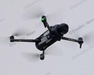 Il Mavic 4 Pro presenta un design della fotocamera diverso rispetto alla serie Mavic 3 esistente. (Fonte immagine: via @Quadro_News)