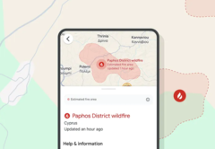 Un incendio nella regione di Paphos a Cipro è stato causato dalla luce rifratta attraverso un vetro rotto, afferma Google. (Fonte immagine: blog di Google)