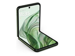 Il Motorola Razr+ 2024 è disponibile in quattro colori, tra cui Spring Green. (Fonte: Motorola)