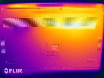 Temperature di superficie - Test di stress (in basso)