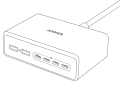 Anker Prime Charger (200W, 6 Porte, GaN) è un nuovo accessorio da tavolo. (Fonte immagine: u/joshuadwx via Reddit)