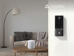 Le nuove Smart Lock di eufy supporteranno Matter, come la Smart Lock E30 (sopra). (Fonte: eufy)