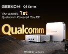 La serie Geekom QS sarà il primo mini PC consumer a vantare un SoC Snapdragon X Elite. (Fonte immagine: Weibo)