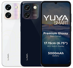 Lava Yuva Smart è dotato di un display LCD HD+ da 6,75 pollici (Fonte: Lava)