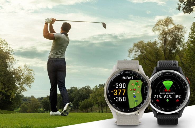 Gli smartwatch da golf GPS Garmin Approach S44 e Approach S50. (Fonte: Garmin)