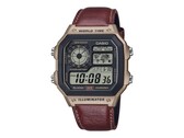 Il Casio AE-1200WHL-5AV con cinturino in pelle si aggiorna. (Fonte: Casio)