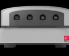 Le EmuDeck Machines EM2 e la docking station assomigliano a un incrocio tra il Dreamcast e il Sega CD. (Fonte: EmuDeck)