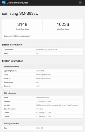 (Fonte: Geekbench)