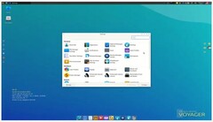 Il gestore di base Xfce in Voyager Live 24.10 (Fonte: Voyager)