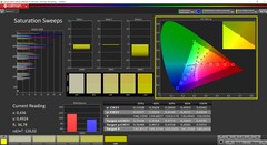 Saturazione CalMAN calibrata