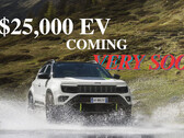 L'imminente EV di Jeep potrebbe essere molto simile all'Avenger EV attualmente venduto in Europa, ma Jeep potrebbe dover aumentare l'autonomia perché abbia senso per gli automobilisti statunitensi. (Fonte: Jeep - modificato)