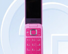 Il prossimo telefono flip di HMD Global dovrebbe essere disponibile solo in un'unica opzione di colore 'Barbie Pink'. (Fonte immagine: TENAA via GSMArena)