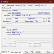Scheda madre CPU-Z