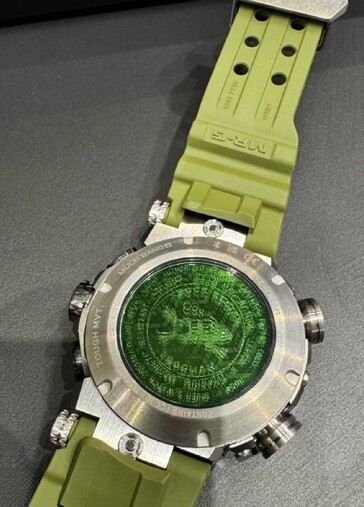 Un logo Frogman inciso sul retro della cassa. (Fonte: Grande Mondo G-Shock)