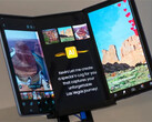 Samsung Display sembra aver perfezionato il suo concetto di 'Flex G' più grande negli ultimi anni. (Fonte immagine: CNET)