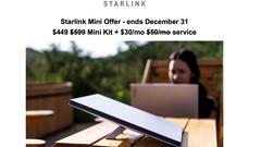 Il nuovo bundle Starlink Mini sconta il piano di roaming (Fonte: Ryan Birge/FB)