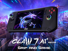 MSI Claw 7 AI+ Plus dovrebbe rappresentare un discreto aggiornamento rispetto all&#039;attuale MSI Claw. (Fonte: MSI)