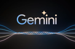 L&#039;animazione pop-up dell&#039;assistente Gemini ha una tonalità blu-viola, mentre Siri di Apple ha un&#039;animazione più multicolore. Il design di Google potrebbe essere ancora diverso al momento del lancio. (Fonte: Google)