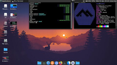 Desktop Alpine Linux KDE (Fonte immagine: /u/grigio su Reddit)