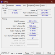 CPU-Z Memoria