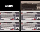 layout europeo della tastiera meccanica retrò 8BitDo (fonte: Game Outlet Europe)