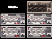 layout europeo della tastiera meccanica retrò 8BitDo (fonte: Game Outlet Europe)