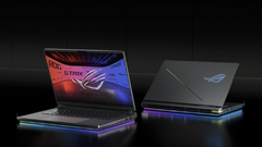 Il ROG Strix G18 (2025). (Fonte: Asus)