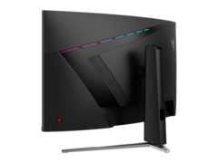 Il monitor da gioco MAG 325CQRXF E2 240Hz WQHD di MSI. (Fonte: MSI)