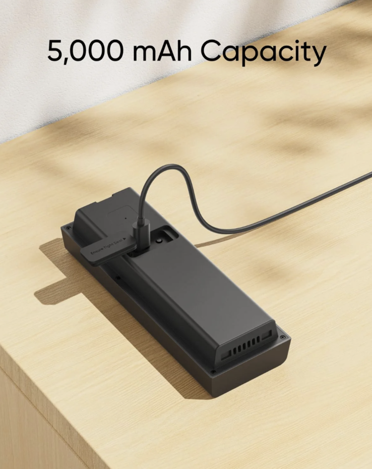 Il videocitofono Eufy C30 avrà anche una batteria ricaricabile da 5.000 mAh. (Fonte: Eufy Security / r/Anker subreddit)