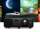 Il proiettore laser 4K a ottica corta BenQ LK835ST sarà lanciato a marzo. (Fonte: BenQ)